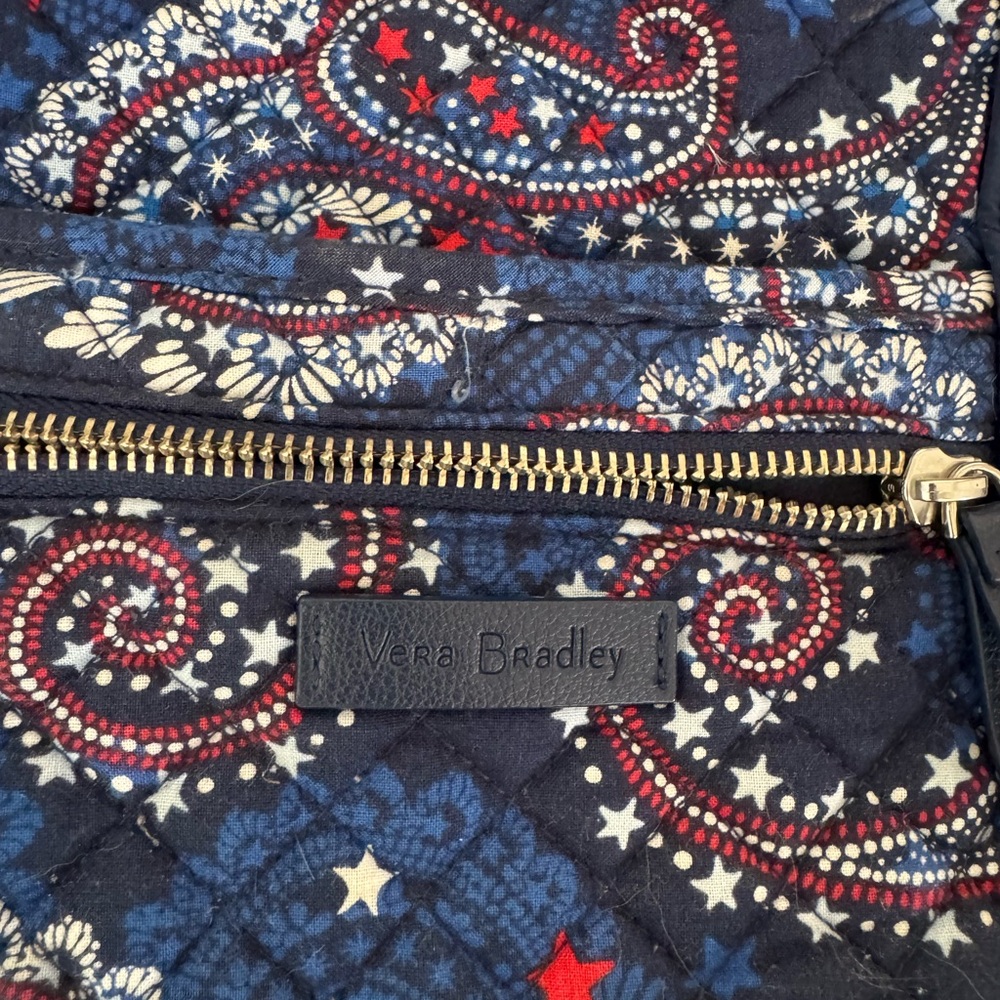 Vera Bradley Summer Stars tote bag purse - Picture 4 of 9